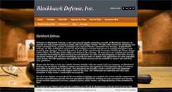 Desktop Screenshot of blackhawkdefense.com